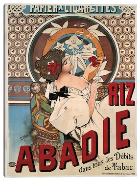 Cuadro decorativo Abadie Arroz (1898) técnica mixta Cuadros Jr Publicidad