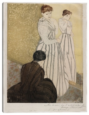 Cuadro decorativo La Guarnición (1890-1891) técnica mixta Cuadros Jr Retratos