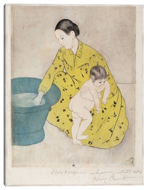 Cuadro decorativo El Baño (1890-1891) técnica mixta Cuadros Jr Retratos