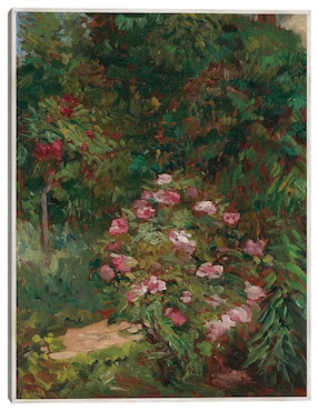 Cuadro decorativo Jardín De Flores (1884) técnica mixta Cuadros Jr Inspiración