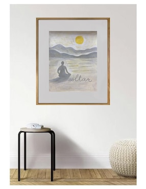 Pintura Soltar técnica acrílico Lune Art Gallery Calm
