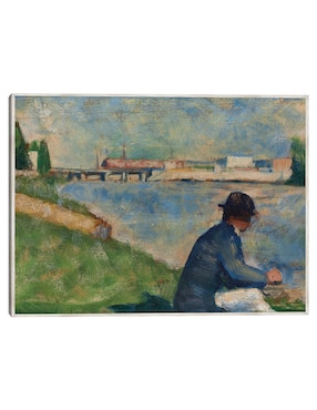 Cuadro decorativo Estudio Para Bañistas En Asnières (C.1883-1884) técnica mixta Cuadros Jr Retratos