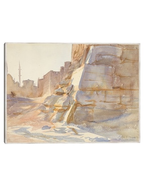 Cuadro decorativo El Cairo (Hacia 1891) técnica mixta Cuadros Jr Lugares
