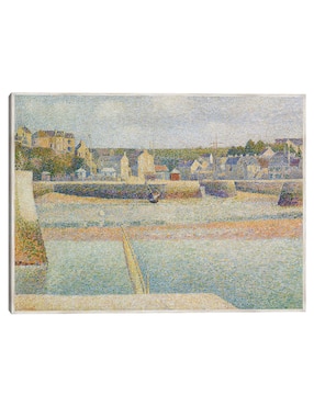 Cuadro decorativo Port-En-Bessin, El Puerto Exterior (Marea Baja) (1888) técnica mixta Cuadros Jr Paisajes