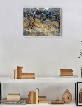 Cuadro decorativo Olivos técnica mixta Cuadros Jr Campos