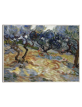 Cuadro decorativo Olivos técnica mixta Cuadros Jr Campos