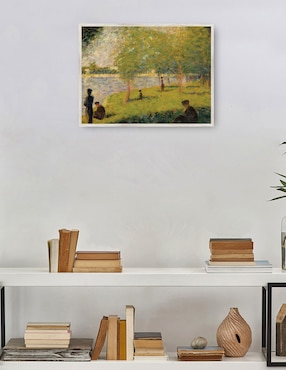 Cuadro decorativo Estudio Para Un Domingo En La Grande Jatte (1884) técnica mixta Cuadros Jr Lagos