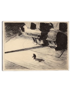 Cuadro decorativo Sombras Nocturnas (1921) técnica mixta Cuadros Jr Inspiración
