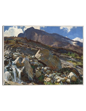 Cuadro decorativo Paso Del Simplón (1911) técnica mixta Cuadros Jr Campos