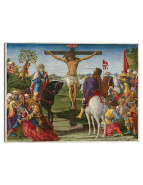 Cuadro decorativo La Crucifixión, Probablemente 1491 técnica mixta Cuadros Jr Figuras Celestiales