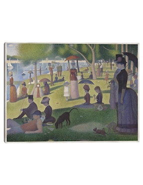 Cuadro decorativo Un Domingo En La Grande Jatte (1884) técnica mixta Cuadros Jr Gente