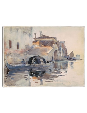 Cuadro decorativo Ponte Panada, Fondamenta Nuove, Venecia (C. 1880) técnica mixta Cuadros Jr Puentes