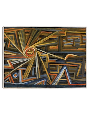 Cuadro decorativo Strahlung y Rotación (1924) técnica mixta Cuadros Jr Colores
