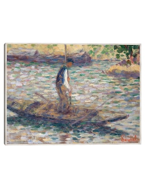 Cuadro decorativo Un Pescador (Hacia 1884) técnica mixta Cuadros Jr Retratos