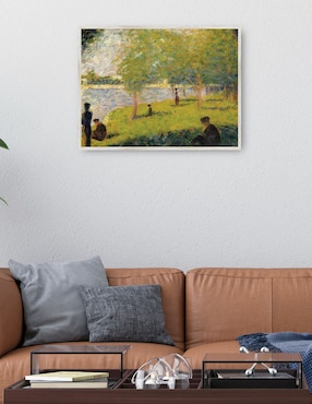 Cuadro decorativo Estudiar Para Un Domingo En La Grande Jatte (1884) técnica mixta Cuadros Jr Lagos