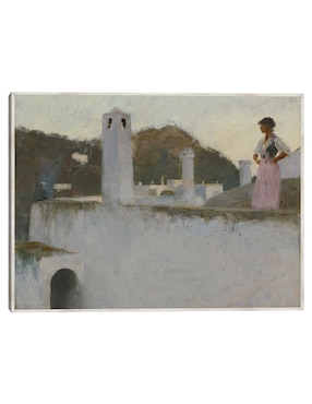 Cuadro decorativo Vista De Capri (Hacia 1878) técnica mixta Cuadros Jr Gente