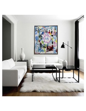 Pintura Caos Inocente técnica acrílico Lune Art Gallery Pop