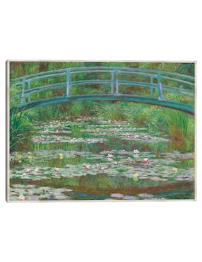 Cuadro decorativo La Pasarela Japonesa, 1899 técnica mixta Cuadros Jr Lagos