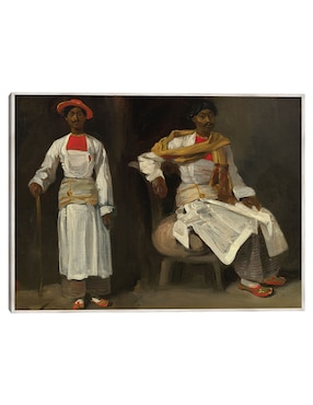 Cuadro decorativo Dos Estudios de Un Indio de Calcuta, Sentado Y de Pie C. 1823/1824 técnica mixta Cuadros Jr Gente