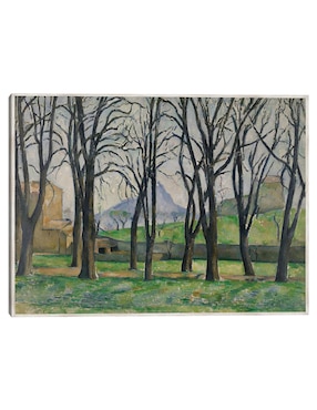 Cuadro decorativo Castaños En Jas de Bouffan (C. 1885-1886) técnica mixta Cuadros Jr Bosques