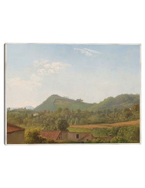 Cuadro decorativo Vista Cerca de Nápoles, C. 1806 técnica mixta Cuadros Jr Campos