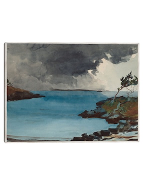 Cuadro decorativo La Tormenta Que Se Avecina (1901) técnica mixta Cuadros Jr Playas