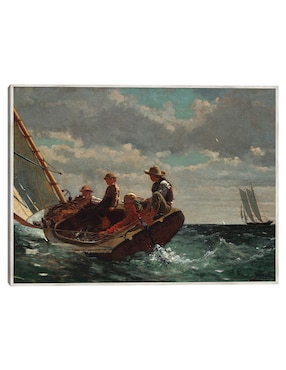 Cuadro decorativo Breezing Up (Una Venida Favorable) (1873-1876) técnica mixta Cuadros Jr Navegación