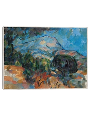 Cuadro decorativo Monte Santa Victoria (C. 1904) técnica mixta Cuadros Jr Campos
