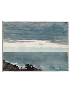 Cuadro decorativo El Cuello de Prout, Tarde (1894) técnica mixta Cuadros Jr Playas