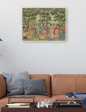 Cuadro decorativo Paisaje con Figuras, 1921 técnica mixta Cuadros Jr Bosques
