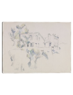 Cuadro decorativo Vista Del Château Noir (Hacia 1887 - 1890) técnica mixta Cuadros Jr Bocetos