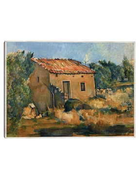 Cuadro decorativo Casa Abandonada Cerca de Aix-En-Provence (1885-1887) técnica mixta Cuadros Jr Campos