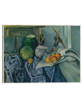 Cuadro decorativo Naturaleza Muerta con Tarro de Jengibre Y Berenjenas (1893-1894) técnica mixta Cuadros Jr Obras