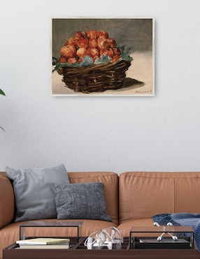 Cuadro decorativo Fresas (Hacia 1882) técnica mixta Cuadros Jr Obras