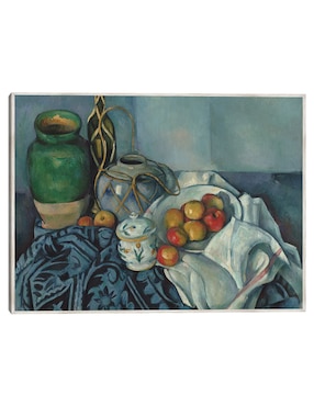 Cuadro decorativo Naturaleza Muerta con Manzanas (1893-1894) técnica mixta Cuadros Jr Obras