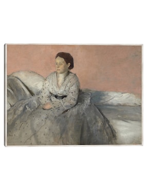 Cuadro decorativo Señora René de Gas, 1872/1873 técnica mixta Cuadros Jr Gente
