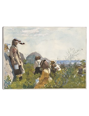 Cuadro decorativo Recolectores de Bayas (1873) técnica mixta Cuadros Jr Gente