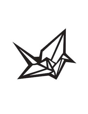 Figura decorativa asimétrico Pigo Origami