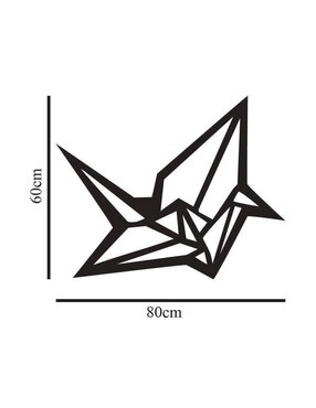 Figura decorativa asimétrico Pigo Origami