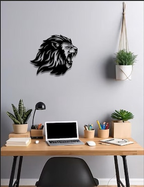 Figura decorativa asimétrico Pigo León