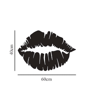 Figura decorativa asimétrico Pigo Beso