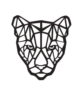 Figura decorativa asimétrico Pigo Jaguar