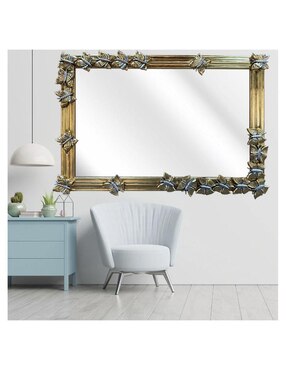 Espejo rectangular Lune Art Gallery Mariposas