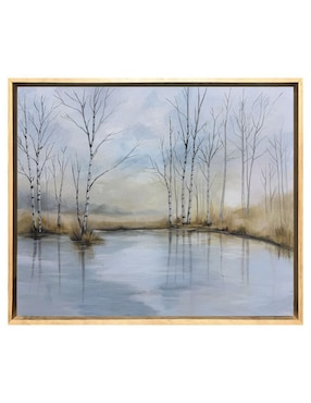 Pintura Susurros de Invierno técnica acrílico Lune Art Gallery Paisajes