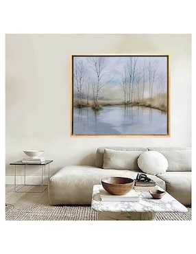 Pintura Susurros de Invierno técnica acrílico Lune Art Gallery Paisajes