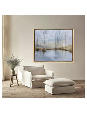 Pintura Susurros de Invierno técnica acrílico Lune Art Gallery Paisajes