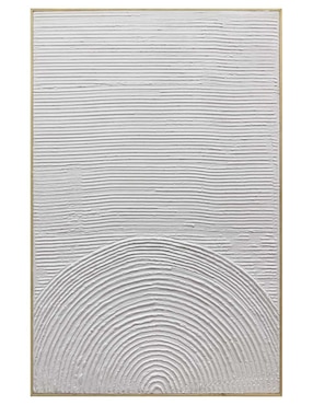 Pintura Silencio Concéntrico técnica mixta Lune Art Gallery Minimalista