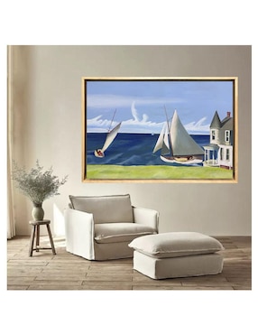 Pintura Brisa Costera técnica acrílico Lune Art Gallery Paisajes