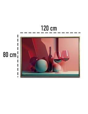 Pintura Figuras Geométricas Minimalistas Canvas Polioleo Calidad Premium técnica impresión Ideas Creativas In Comedor