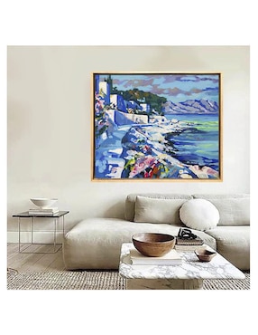 Pintura Capri II técnica acrílico Lune Art Gallery Paisaje